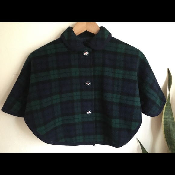 **SOLD** Lovely Wool Cape - Picture 2 of 7